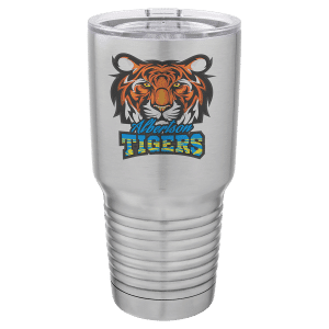Stainless Steel Sublimatable 30 oz. Polar Camel Tumbler with Clear Lid
